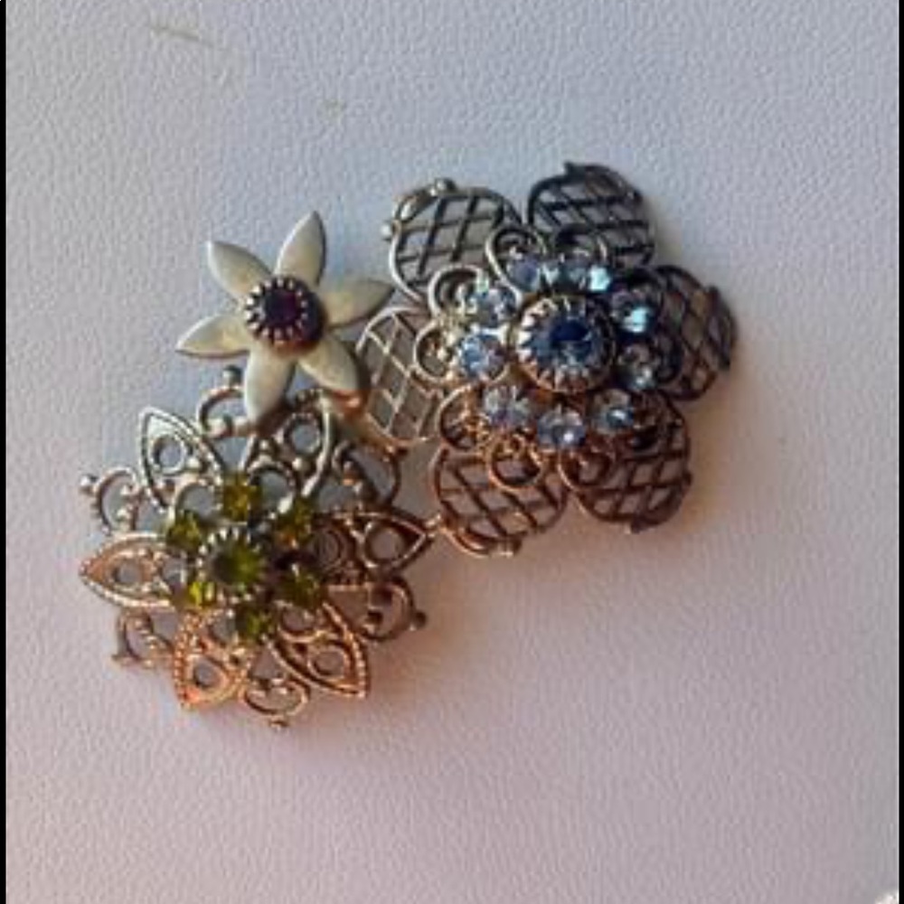 Sorrelli Antique Silver Mask Magnetic Charm Pin
